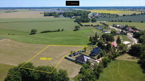 Polecam działkę 5960 m² pod budowę w Wiatrowie działka Wiatrowo