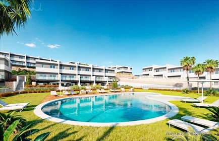 Nowoczesne domy z panoramicznym widokiem na Morze Śródziemne dom Finestrat