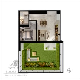Nowoczesne 2 pokoje z ogrodem, smart house, garaż. mieszkanie Iwiny, Iwiny