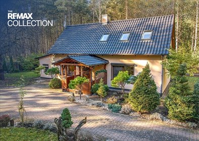 Urokliwy dom 120 m² w lesie, pełne umeblowanie, ogród 1600 m² dom Miedzichowo, Zbąszyńska