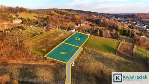 działka na sprzedaż 1700m2 działka Jasło, Kowalowy