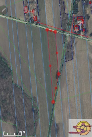 Działki rolne w Bieniędzicach, 7500 m², III klasa ziemi działka Bieniędzice