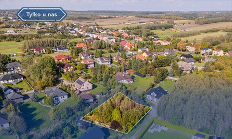 działka na sprzedaż 1192m2 działka Wancerzów, Księżycowa