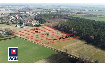 działka na sprzedaż 2500m2 działka Topola Osiedle, Topola Osiedle, Topola Osiedle