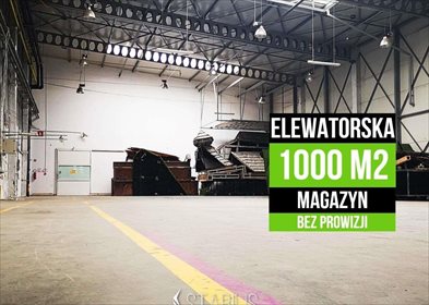 magazyn na wynajem 1000m2 magazyn Białystok, Elewatorska