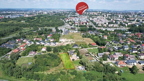 działka na sprzedaż Kraków Łagiewniki Kurdwanów Łężce 1155 m2