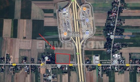 Działka inwestycyjna 16 300 m² przy S7 - polecam działka Poskwitów