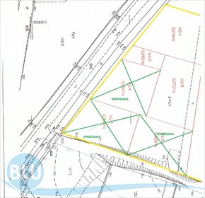 działka na sprzedaż 719m2 działka Gaworzyce