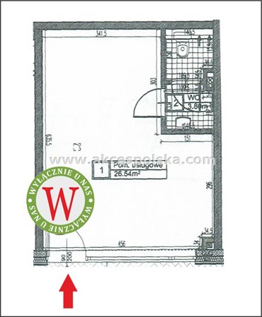 lokal użytkowy na wynajem 30m2 lokal użytkowy Warszawa, Ursynów, Stokłosy, Dzwonnicza