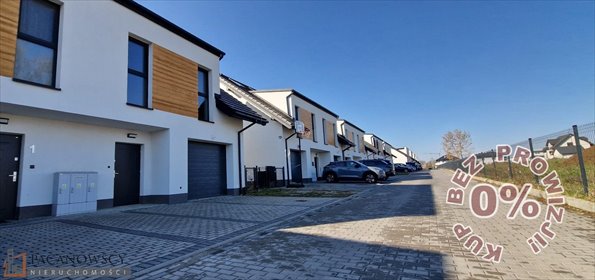 Dom bliźniak z garażem i ogródkiem w Zielonkach dom Zielonki