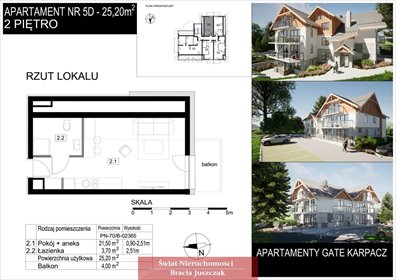 mieszkanie na sprzedaż 25m2 mieszkanie Miłków