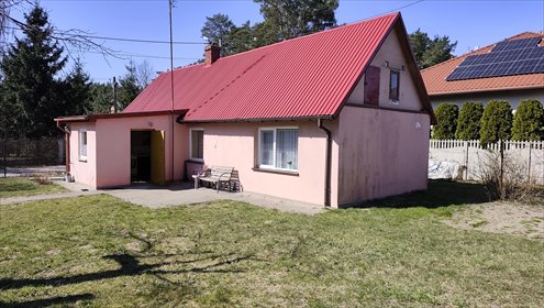 Urokliwy dom z drewnianą konstrukcją, 60 m2, ogród dom Sochocin