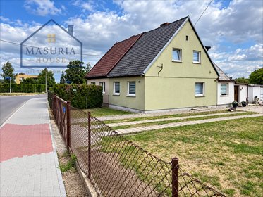 Na sprzedaż dom bliźniaczy z potencjałem w Iławie za 259 tys. zł dom Iława, Działdowska