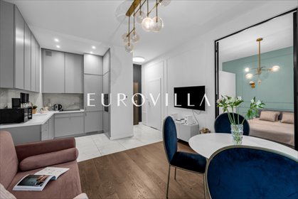 Luksusowe 42 m² z ogrodem i tarasem w kameralnym budynku mieszkanie Warszawa, Mokotów, Bartycka