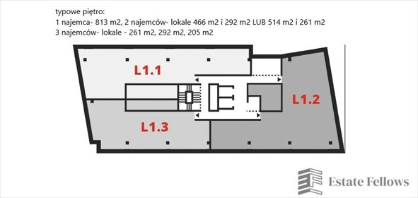Wynajmę nowoczesny biurowiec przy Christo Botewa - 514 m² lokal użytkowy Kraków, Christo Botewa