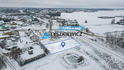 działka na sprzedaż Starogard Gdański Kochanki 1124 m2