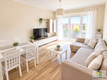 Wynajmę komfortowe 2-pokojowe mieszkanie 40,5 m² z balkonem w Krzykach mieszkanie Wrocław, Krzyki, Wojszyce