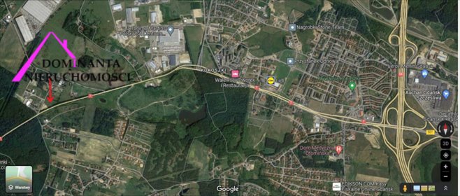 Działka inwestycyjna na sprzedaż Gdańsk, Kokoszki, Kartuska 5 066m2 Foto 7