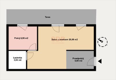 mieszkanie na sprzedaż 36m2 mieszkanie Wrocław, Stare Miasto, Szczepin, Długa