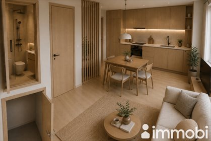 Nowoczesne 23,9 m² w Wawerze, stan deweloperski mieszkanie Warszawa, Wawer, Marysin Wawerski, Błękitna