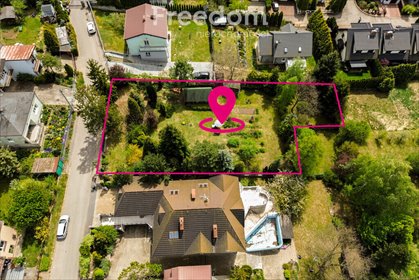 Działka 1471 m² z warunkami zabudowy i pięknym ogrodem działka Częstochowa, św. Elżbiety