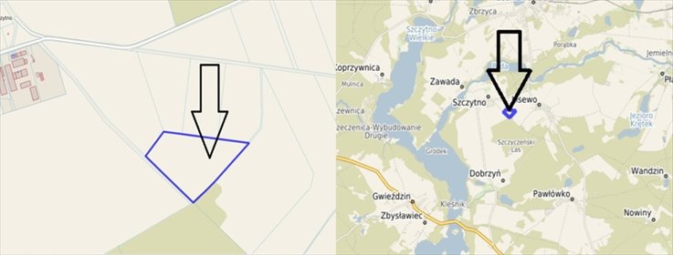 Duża działka rolno-leśna 63 ha w Lisewo, Przechlewo działka Lisewo