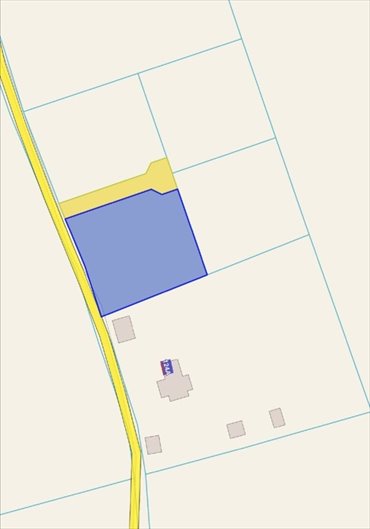 działka na sprzedaż 2772m2 działka Purda