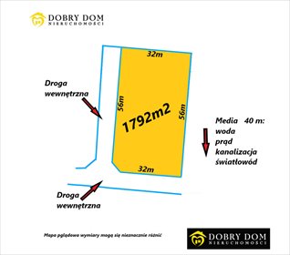 działka na sprzedaż 1792m2 działka Studzianki