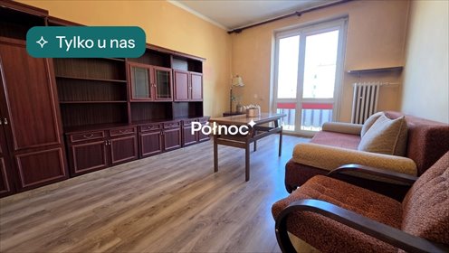 Przestronne 2-pokojowe mieszkanie z balkonem i piwnicą mieszkanie Tomaszów Mazowiecki, Krzywa