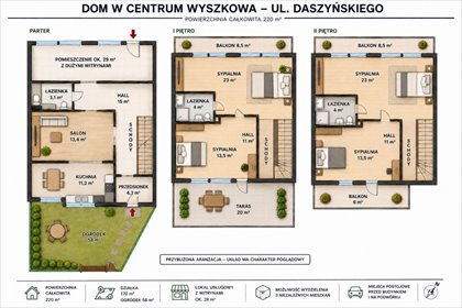 Dom z potencjałem w centrum Wyszkowa (170 m²) z lokalem usługowym dom Wyszków, Ignacego Daszyńskiego