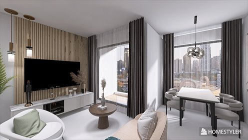 Nowoczesny apartament z widokiem na Odrę - balkon i miejsce parkingowe mieszkanie Szczecin, Śródmieście-Centrum, Składowa