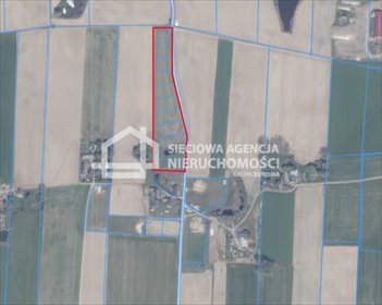 działka na sprzedaż 1194m2 działka Wysin