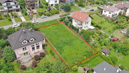 działka na sprzedaż 702m2 działka Skoczów, Kaplicówka