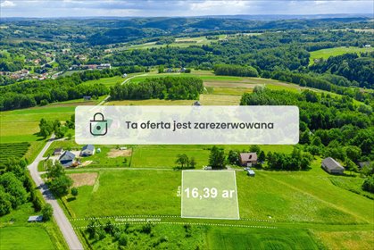Polecam widokową działkę 16,39 ar w Straszydle działka Straszydle