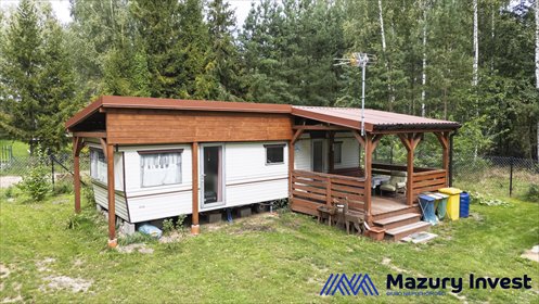 Działka rekreacyjna 762 m² z domkami i infrastrukturą działka Łęg