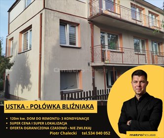 dom na sprzedaż 120m2 dom Ustka, Klonowa