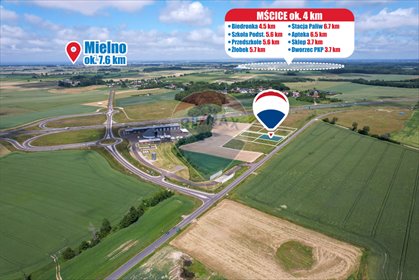 działka na sprzedaż 1000m2 działka Dobre