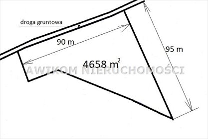 Duża działka 4658 m² z lasem, media, blisko natury działka Nowe Kęszyce