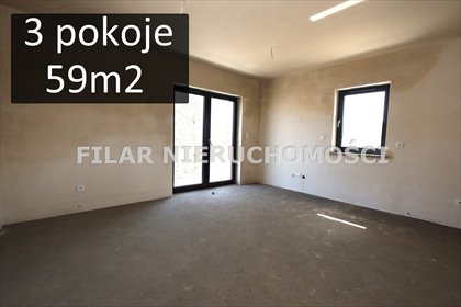 mieszkanie na sprzedaż 59m2 mieszkanie Lubin, Małomice