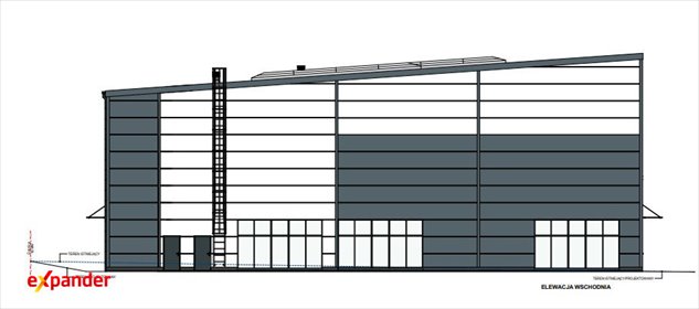 Wynajmę halę 190 m² z wysokimi modułami i wjazdem od poziomu 0 lokal użytkowy Rzeszów, Biznesowa