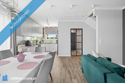 Polecam nowoczesny dom 120 m² z ogrodem i miejscami postojowymi dom Kosakowo, Kminkowa
