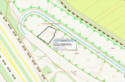 działka na sprzedaż 551m2 działka Warszawa, Mokotów, Stanisława Grzesiuka