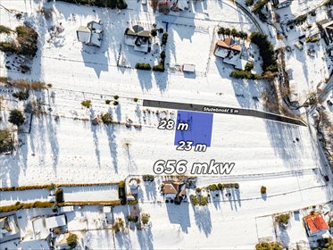 działka na sprzedaż 656m2 działka Nowy Targ, Klikuszówka