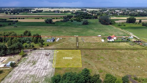 działka na sprzedaż 1000m2 działka Kampinos A