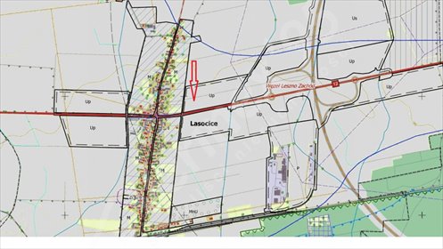 działka na sprzedaż 15694m2 działka Lasocice