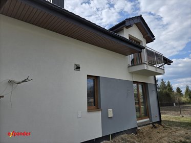 Nowoczesny bliźniak 140 m2 z garażem, klimatyzacją i rekuperacją dom Wierzchowisko, Działkowa