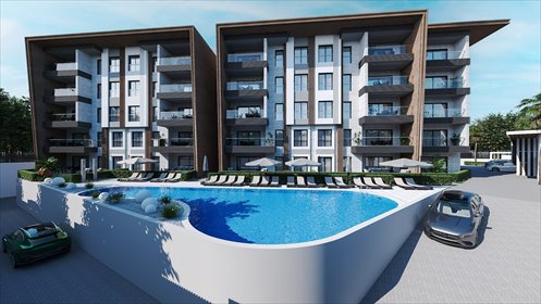 Nowoczesne 3-pokojowe mieszkanie z basenem i windą mieszkanie İkiçeşmelik, İkiçeşmelik, Kuşadası, Aydın