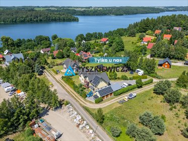 Dom na Kaszubach blisko jeziora, 390 m², garaż 3 stanowiska dom Przewóz, Sznurki