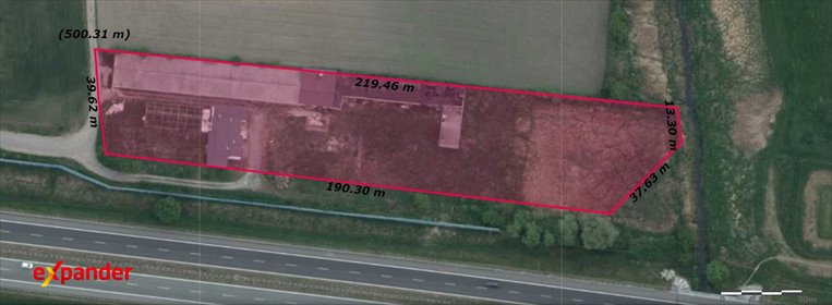 Działka inwestycyjna 8 435 m² z domem i halą w Bierzglinku lokal użytkowy Bierzglinek