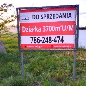 Działka usługowo-mieszkaniowa przy DK92, 3700 m² działka Bramki
